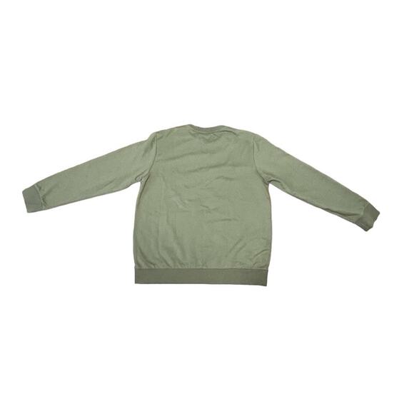 Well Worn Los Angeles Crewneck Sweatshirt Men’s Size XL Green Line Art Face - Picture 3 of 5